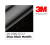 Covering 3M 2080 G212 Gloss Black Metallic