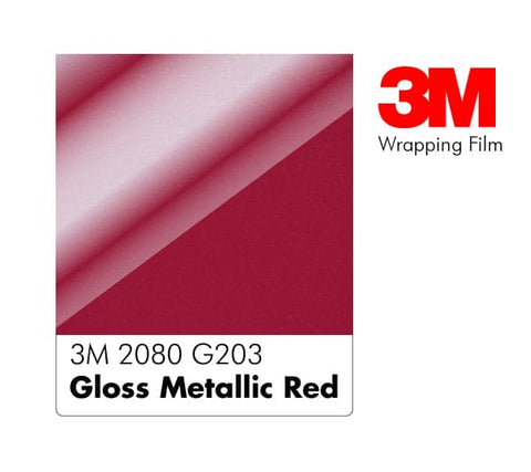 Covering 3M 2080 G203 Gloss Metallic Red