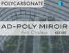 POLYCARBONATE - AD-POLY MIROIR - 152cm