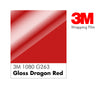 Covering 3M 1080 G263 Gloss Dragon Fire Red