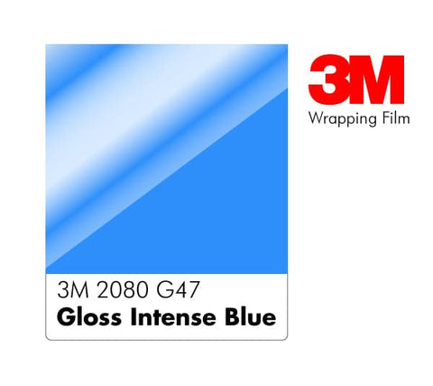 Covering 3M 2080 G47 Gloss Intense Blue