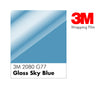 Covering 3M 2080 G77 Gloss Sky Blue