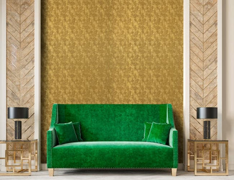Textile Gold Effet Ponçé Satiné