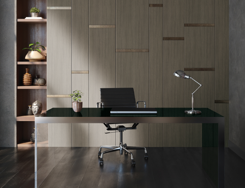 ADHESIF Bois Marron Crème Matte