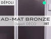 Dépoli - MAT BRONZE - 152cm