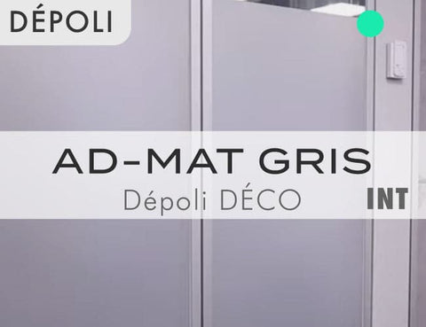 Dépoli - MAT GRIS - 152cm