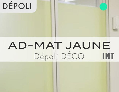 Dépoli - MAT JAUNE - 152cm