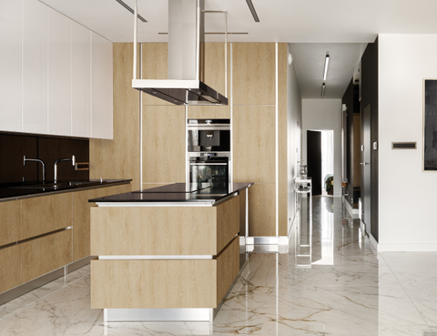 ADHESIF Bois Beige Brut Golden Matte